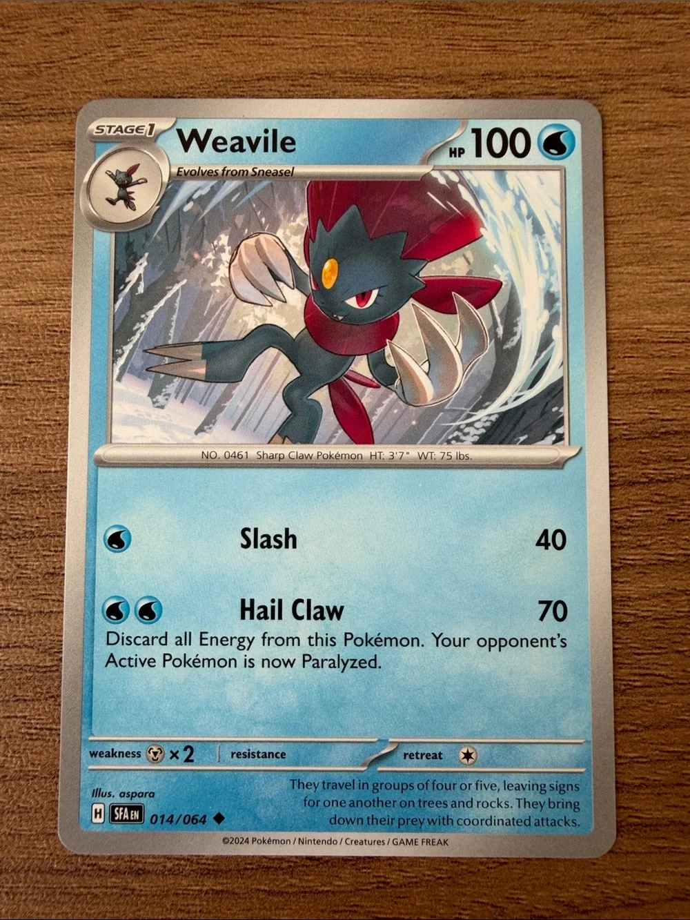 💧 Water Pokémon Card Lot | Lapras Buizel Wailmer Weavile ✨5/$25✨